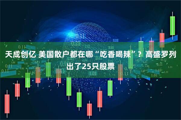 天成创亿 美国散户都在哪“吃香喝辣”？高盛罗列出了25只股票